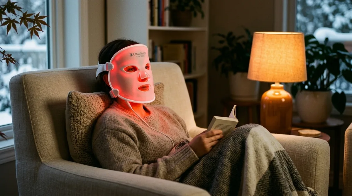 Omnilux Medical red light therapy promo in Canada
